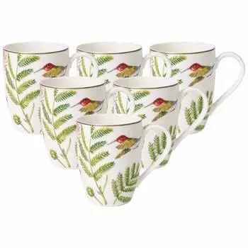 Кофейные кружки amazonia grace, набор из 6 шт. Villeroy & Boch, мультколор