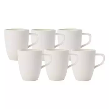 Кофейные кружки artesano original, набор из 6 шт. Villeroy & Boch, белый