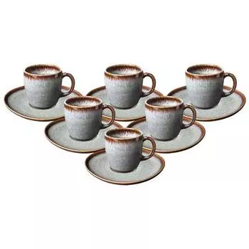 Кофейный набор лаве 12 шт. Villeroy & Boch, бежевый