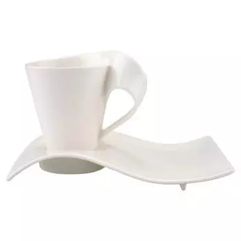 Кофейный набор newwave caff из 2 предметов Villeroy & Boch, белый