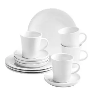Кофейный сервиз 12 шт. обновлять Kahla, белый
