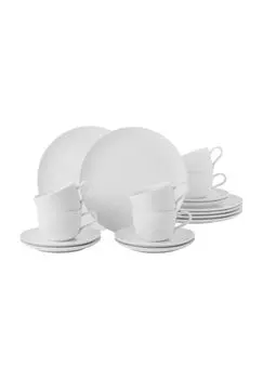 Кофейный сервиз, 18 шт Seltmann Weiden, белый