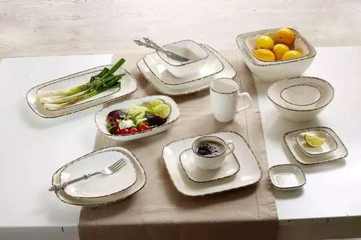 Кофейный сервиз Casa Cream 18 шт Ritzenhoff & Breker, бежевый