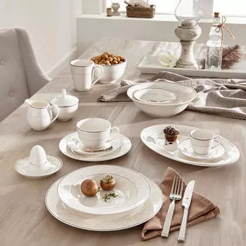 Кофейный сервиз изабелла 18 шт Ritzenhoff, бежевый