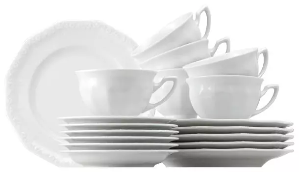 Кофейный сервиз мария Rosenthal, белый