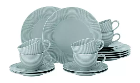 Кофейный сервиз Seltmann Weiden 18 предм. BTR Beat светло-синий