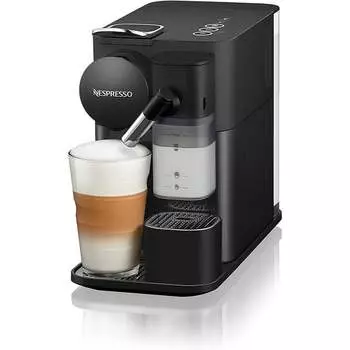 Кофемашина Nespresso F121 Lattissima One, капсульная, черный