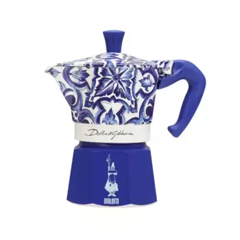 Кофеварка Dolce & Gabbana Bialetti синяя Moka Express