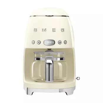 Кофеварка капельная Smeg DCF02, кремовый