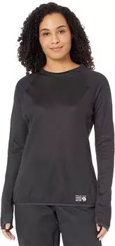 Кофта Airmesh с длинными рукавами Mountain Hardwear, цвет Dark Storm