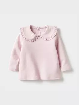 Кофта детская с круглым вырезом Uniqlo, цвет 10 розовый