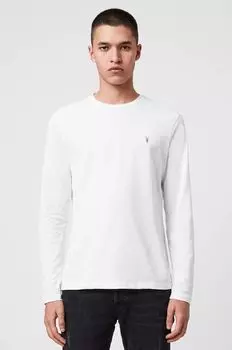 Кофта с длинным рукавом BRACE LS TONIC CREW AllSaints, белый