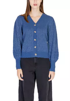Кофта Vila Clothes на пуговицах, синий