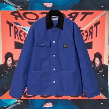 Кофта X Tresor Way Of The Light Michigan Coat Carhartt Wip, лазурный