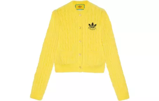 Кофта женская Adidas Originals X Gucci, желтый
