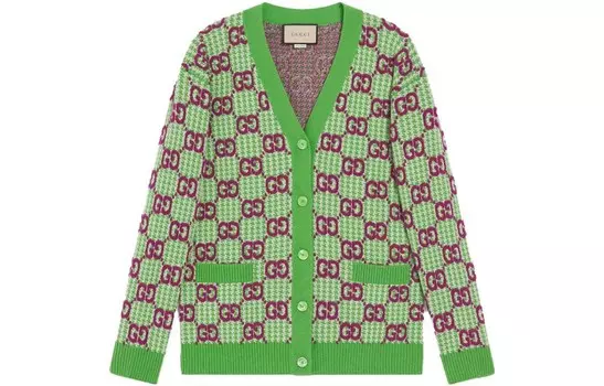 Кофта женская Gucci, зеленый