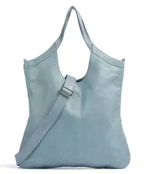 Kohlmarkt 105 шопер из зернистой яловой кожи Taschendieb Wien, синий