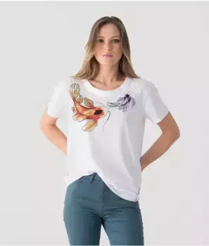 Koi fashion топ Retro Jeans, белый
