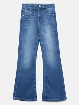 Кокетливые расклешенные джинсы (7–16) Guess Factory, цвет Medium Stone