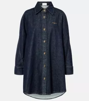 Кокон джинсовая рубашка Givenchy, Dark Blue