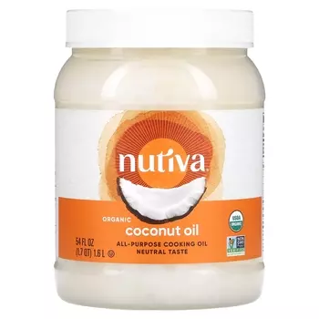 Кокосовое масло рафинированное Nutiva