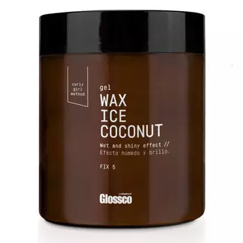 Кокосовый гель-воск для волос, 500 мл Glossco Professional Gel wax ice coconut