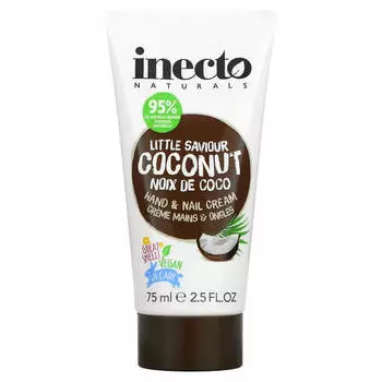 Кокосовый крем для рук и ногтей Inecto, 75 мл