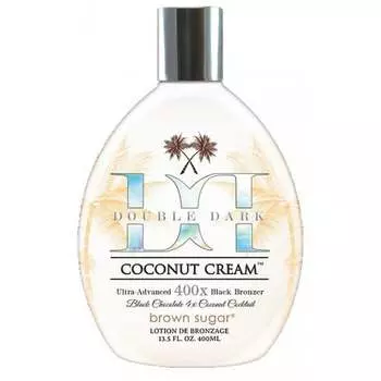 Кокосовый крем Double Dark с коричневым сахаром 400 мл, inna