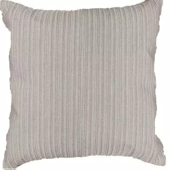 Коктейльная подушка KETTtex на молнии 40x40см - светло-серая с мелкими полосками - дизайн 2207 KETTtex Exklusiv