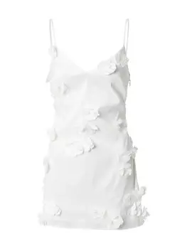 Коктейльное платье Abercrombie & Fitch, белый