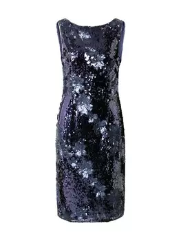 Коктейльное платье Adrianna Papell Cocktail Dress, темно-синий