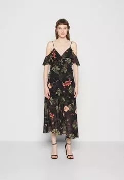 Коктейльное платье AllSaints, черный
