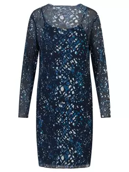 Коктейльное платье APART Cocktail Dress, цвет blue/night blue