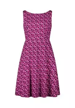 Коктейльное платье без рукавов Vera Mont, цвет Purple Pink