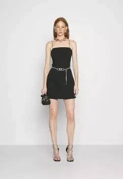 Коктейльное платье BUSTIER MINI DRESS MICHAEL Michael Kors, черный