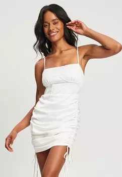 Коктейльное платье BWLDR, белый