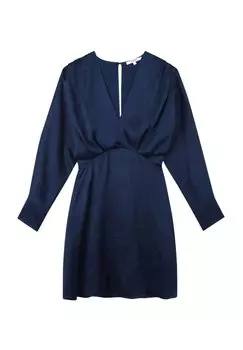 Коктейльное платье CRINKLE SHORT Scalpers, голубовато-серый