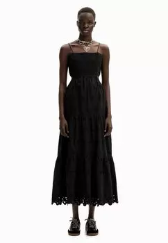 Коктейльное платье Desigual, черный