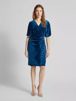 Коктейльное платье длиной до колена с запахом Paradi