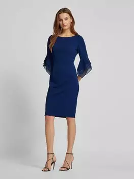 Коктейльное платье длиной до колена со складками Adrianna Papell