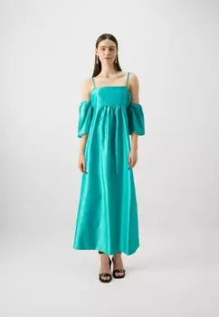 Коктейльное платье DRESS TWINSET, бирюзовый