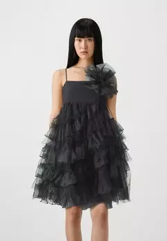 Коктейльное платье DRESS TWINSET, черный