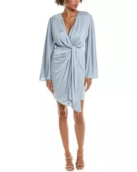 Коктейльное платье Halston Kiko, синий