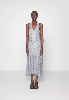 Коктейльное платье IKKS, синий