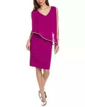 Коктейльное платье Joseph Ribkoff Popover, фиолетовый