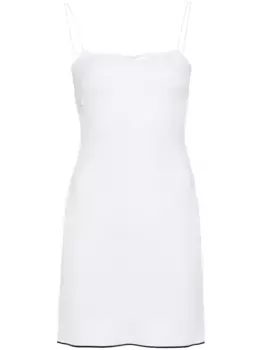 Коктейльное платье La Mini Robe Aro JACQUEMUS, белый