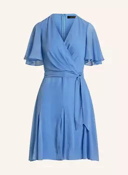 Коктейльное платье Lauren Ralph Lauren, голубой