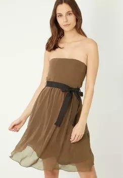 Коктейльное платье LOVE & MONEY, коричневый