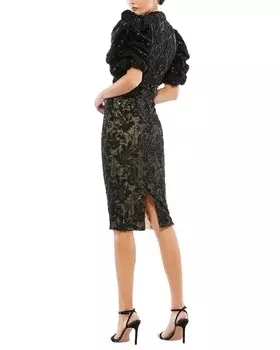 Коктейльное платье Mac Duggal, черный