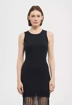 Коктейльное платье MACEIO FRINGED Faithfull the brand, черный